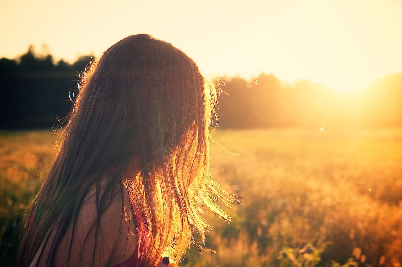 Girl in Field